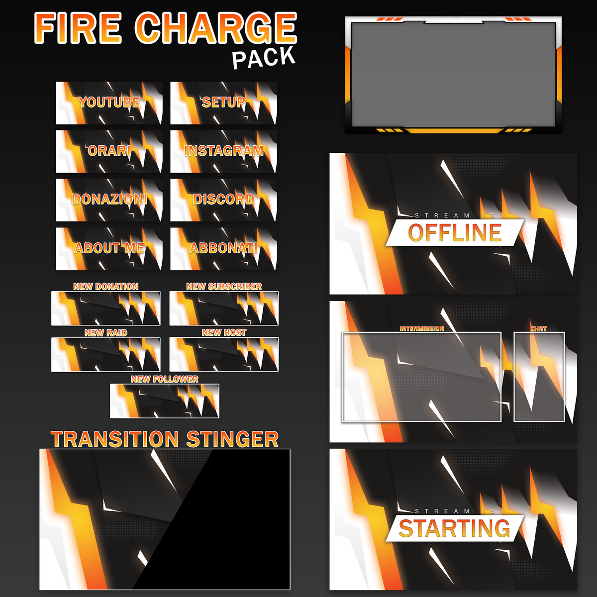 Fire Charge - Full Pack