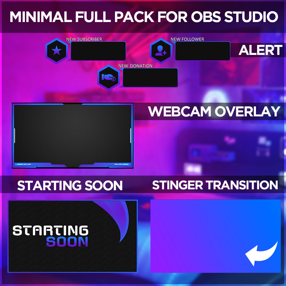 Minimal OBS - Full Pack