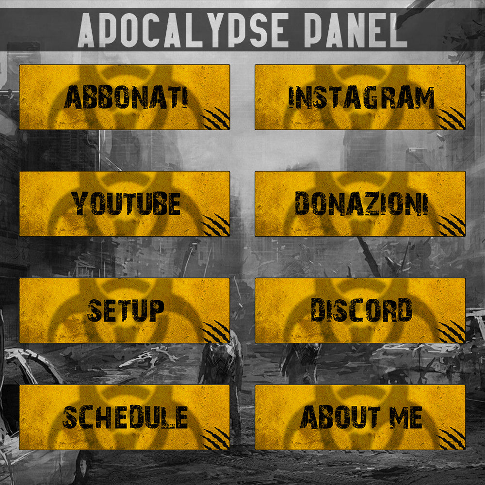 Twitch Panel Apocalypse