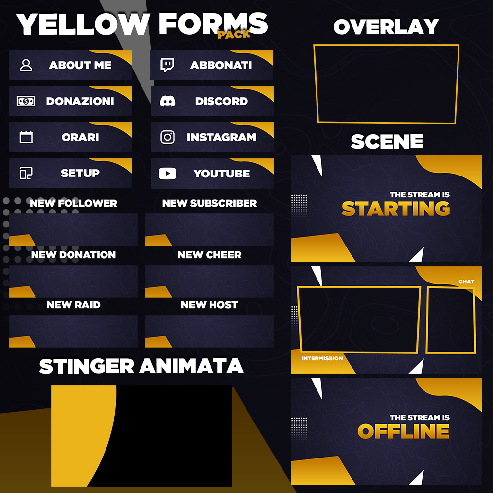 Yellow Forms - Full Pack