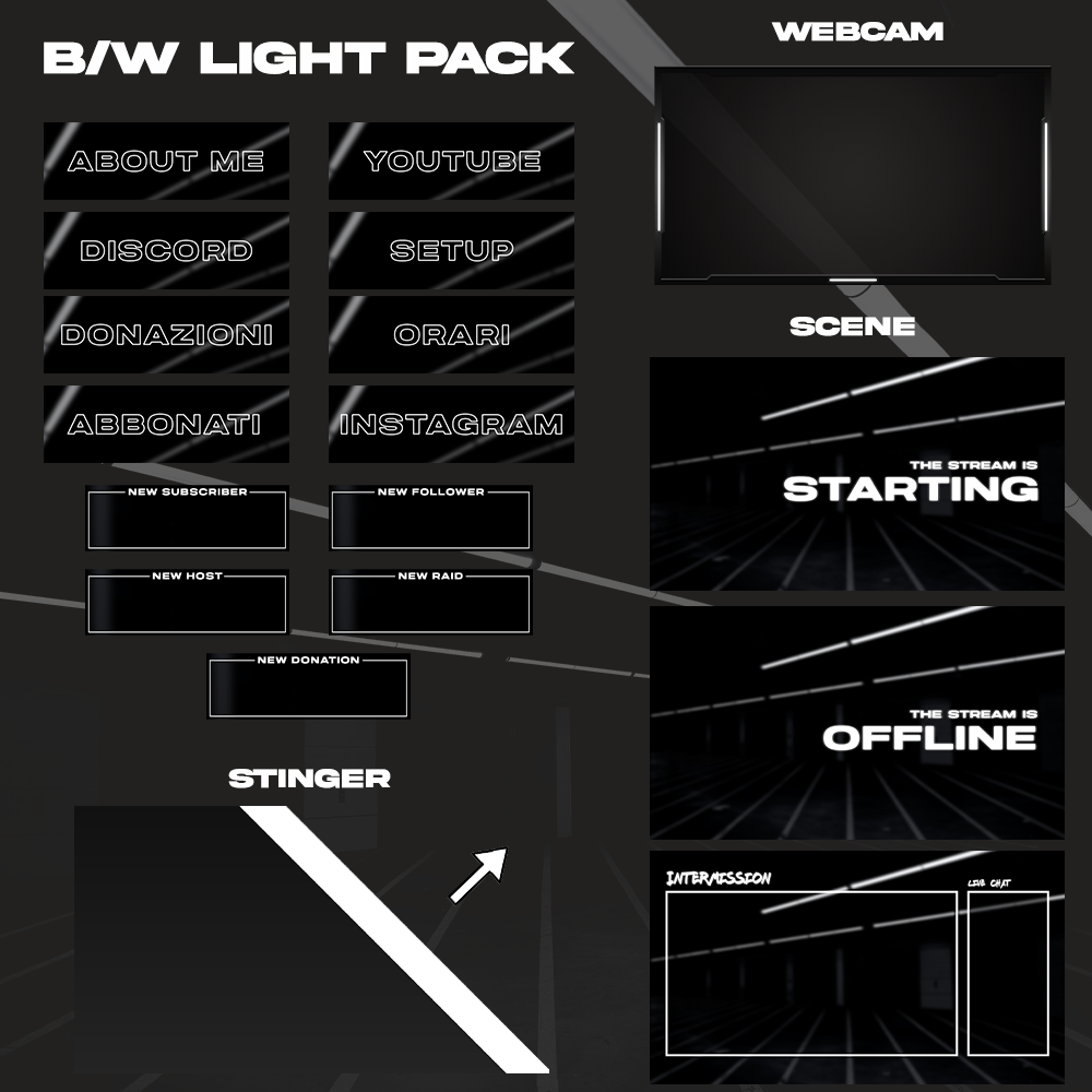 BW Light - Full Pack