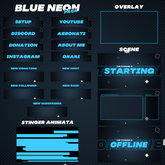 Blue Neon - Full Pack
