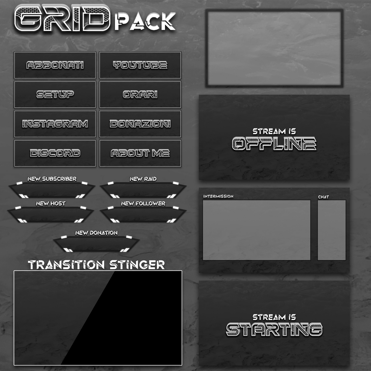 Grid - Full Pack