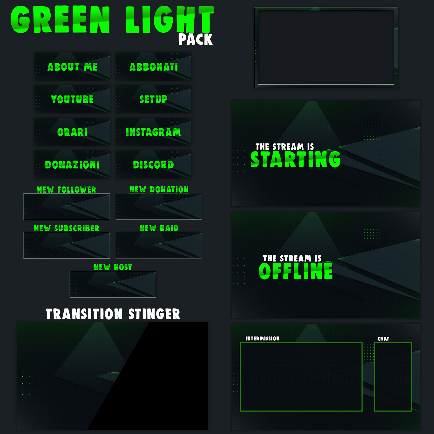 Green Light - Full Pack