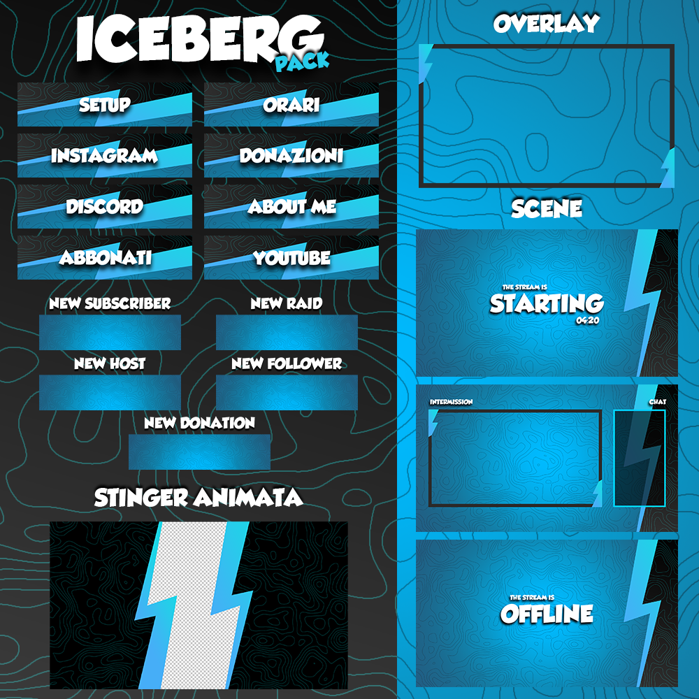 Iceberg - Full Pack
