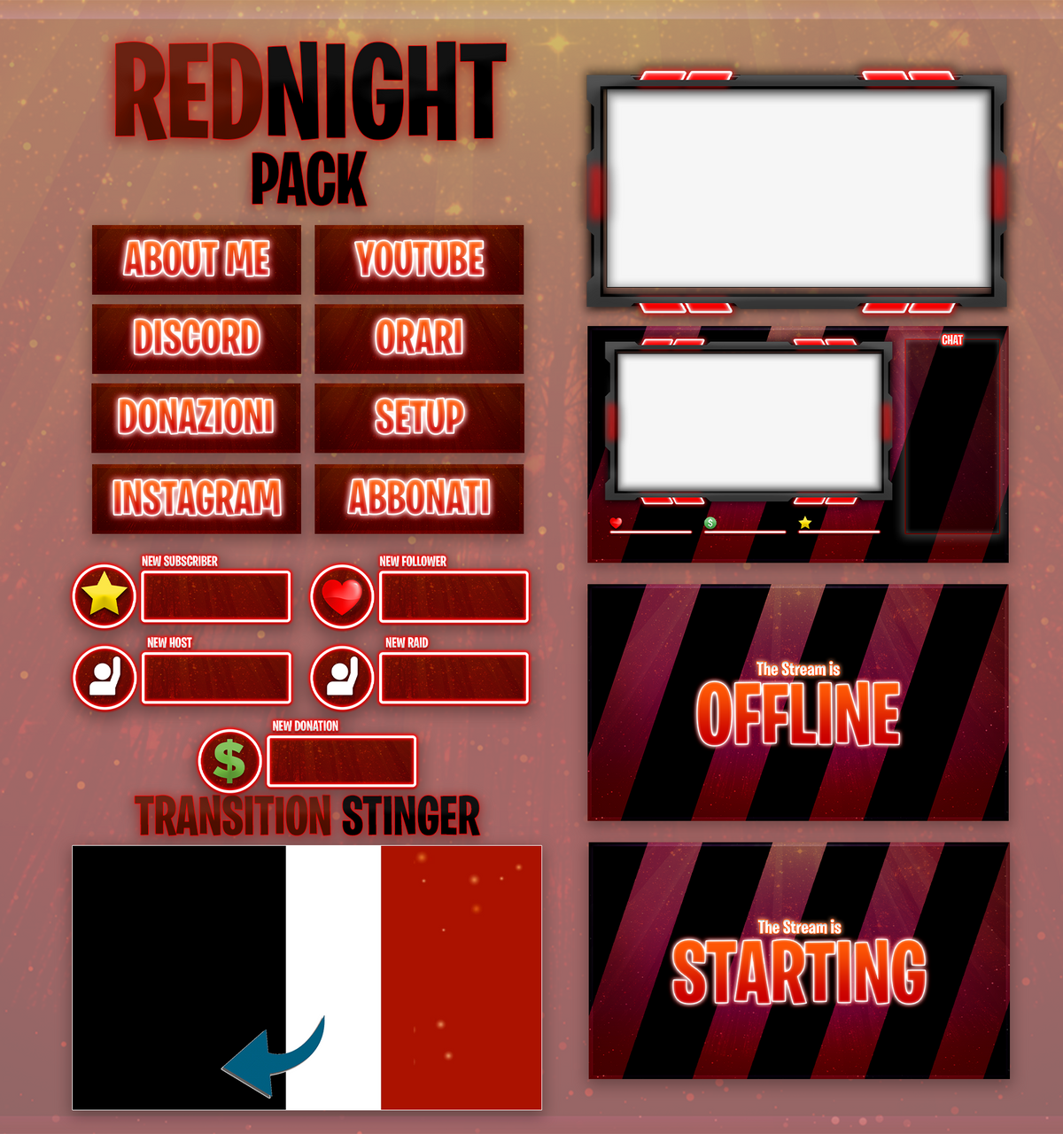 Red Night - Full Pack